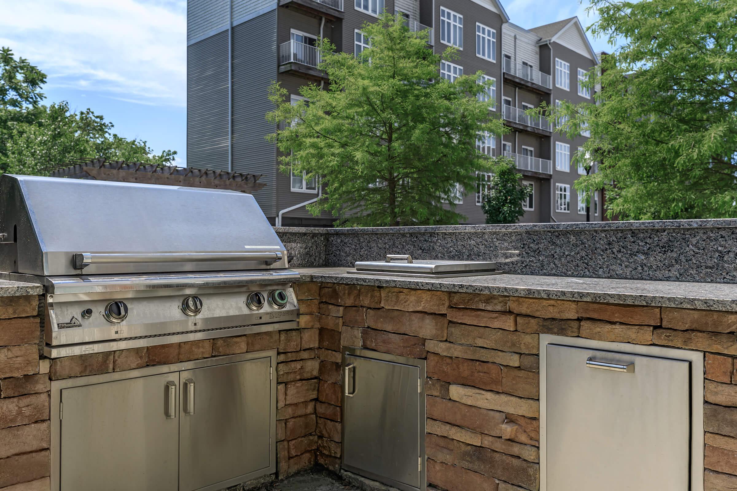 Patio at C Street Flats in Laurel MD
