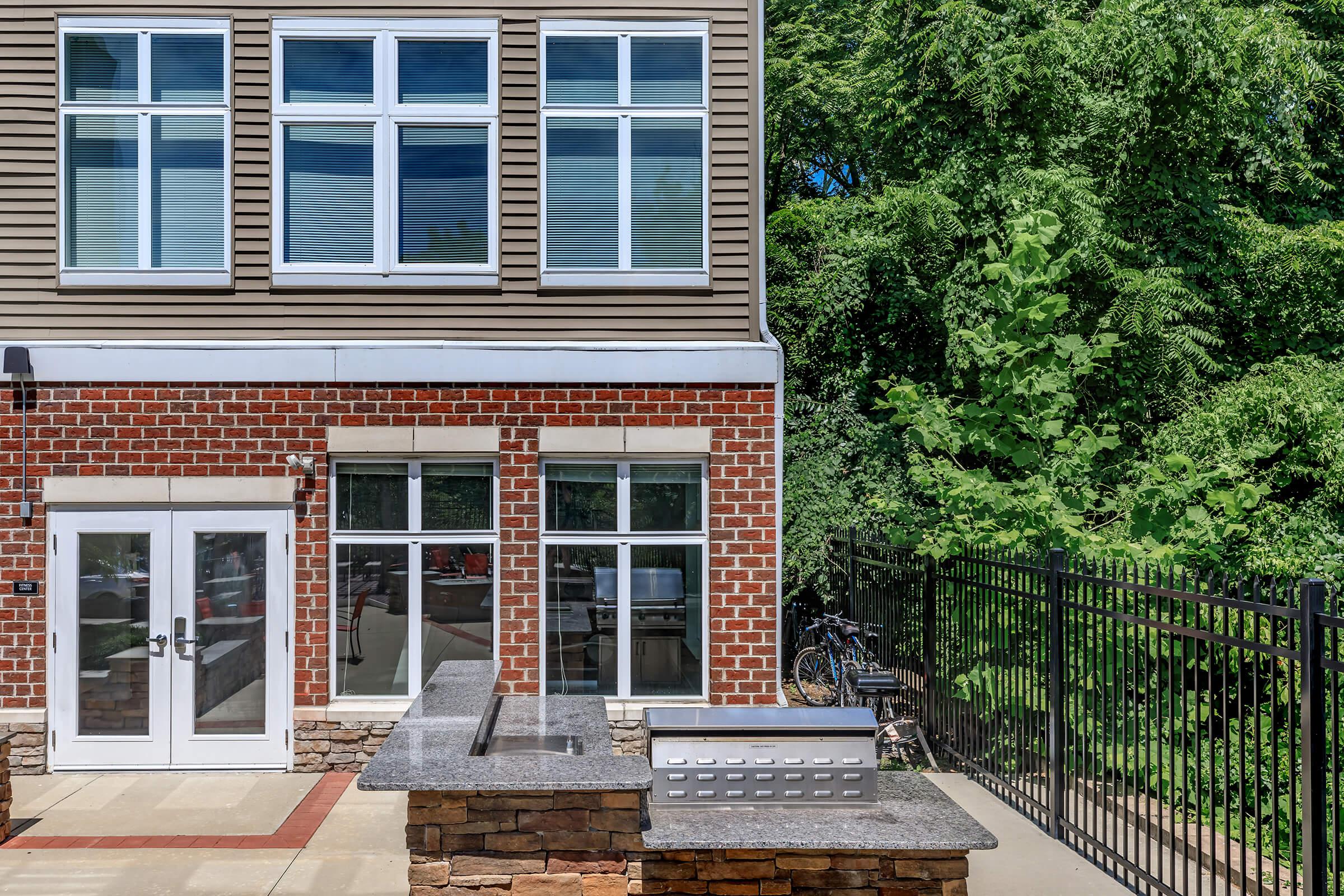 Patio at C Street Flats in Laurel MD