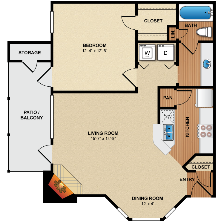 Floor plan image of A3