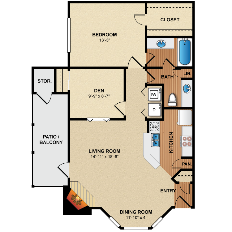 Floor plan image of A4