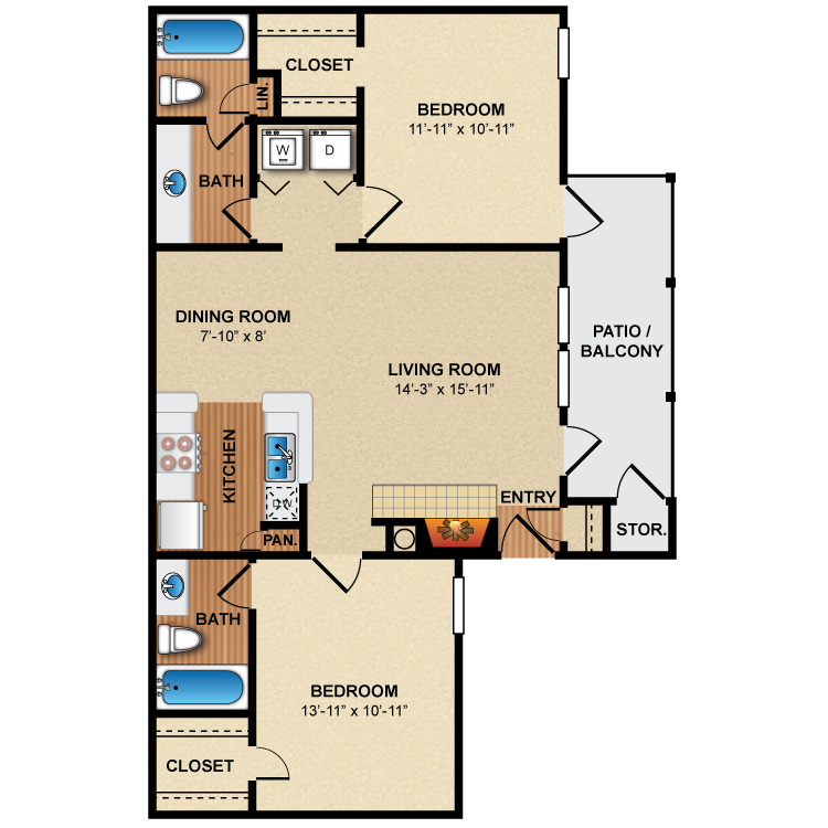 Floor plan image of B1