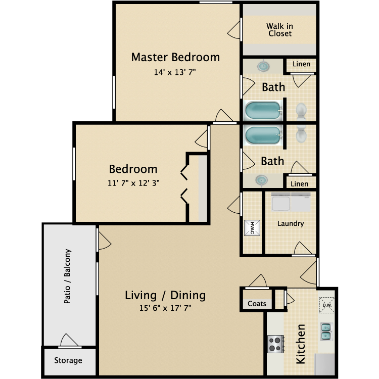 Floor plan image of Wynnewood