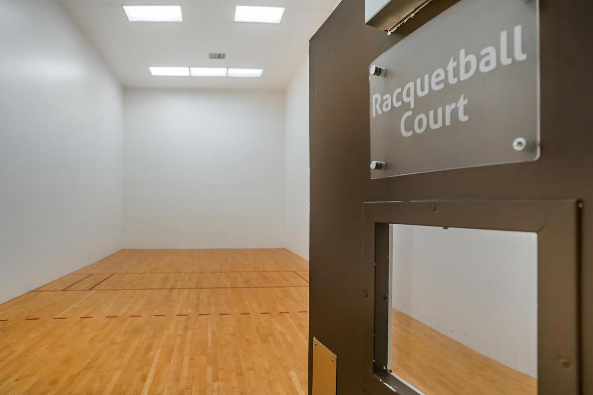 Indoor Racquetball Court at South Wind