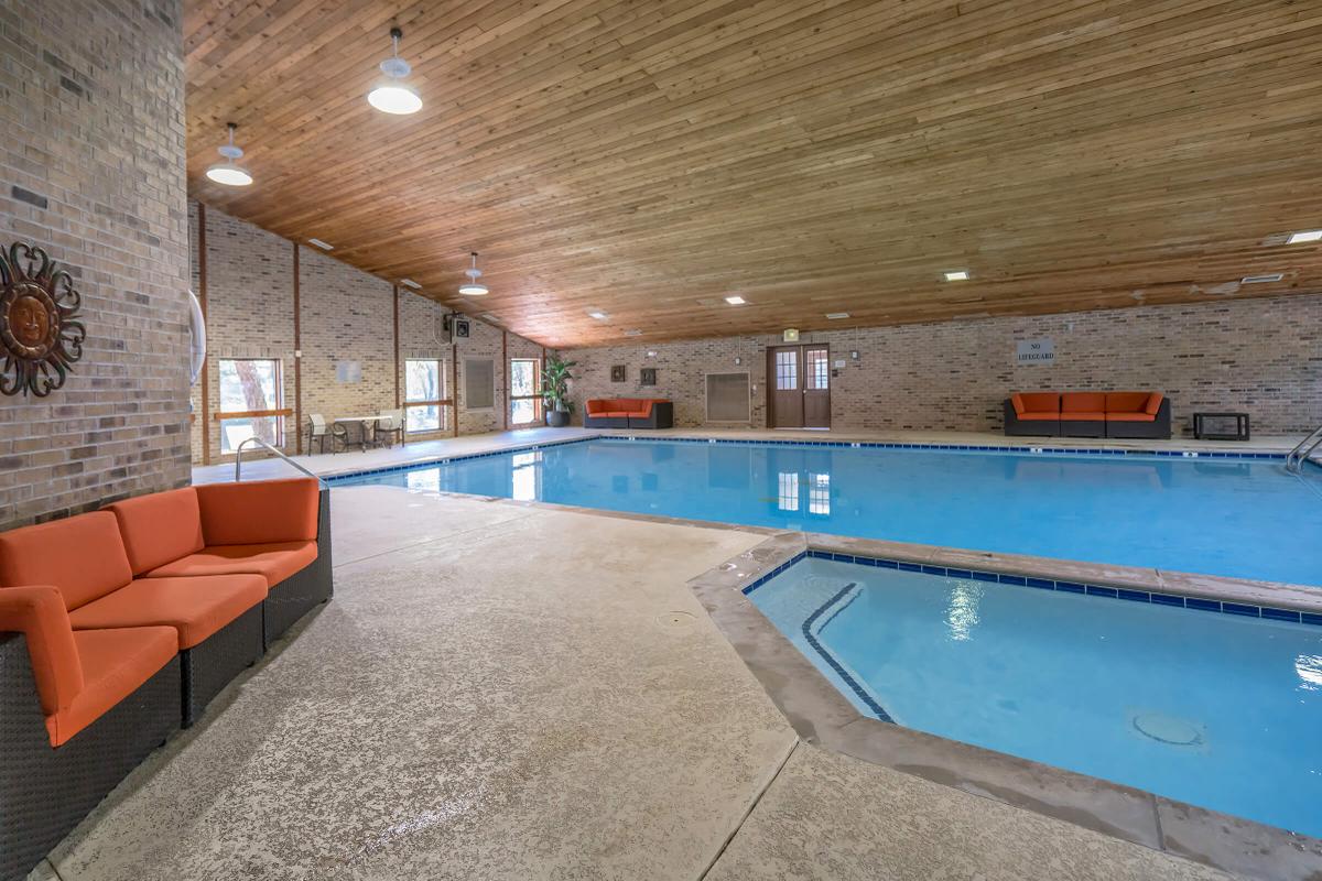 Indoor Salt Water Pool at South Wind Apartment Homes