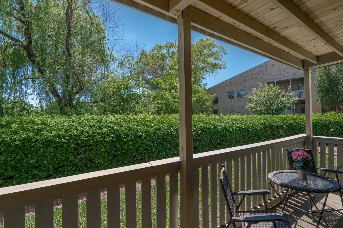 Enjoy Your Personal Patio at South Wind Apartment Homes