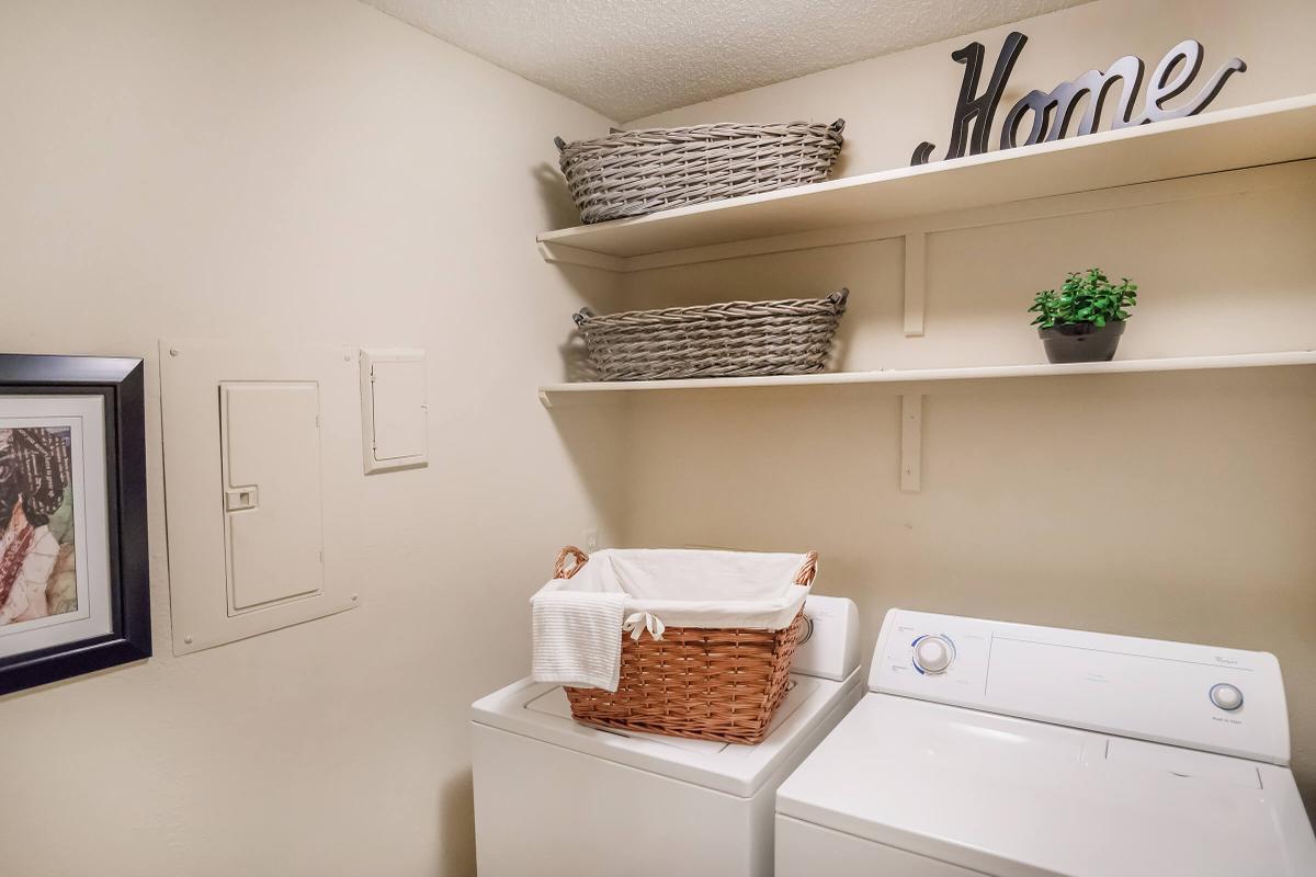 Large Laundry Area in-home at South Wind Apartment Homes in Franklin, Tennessee