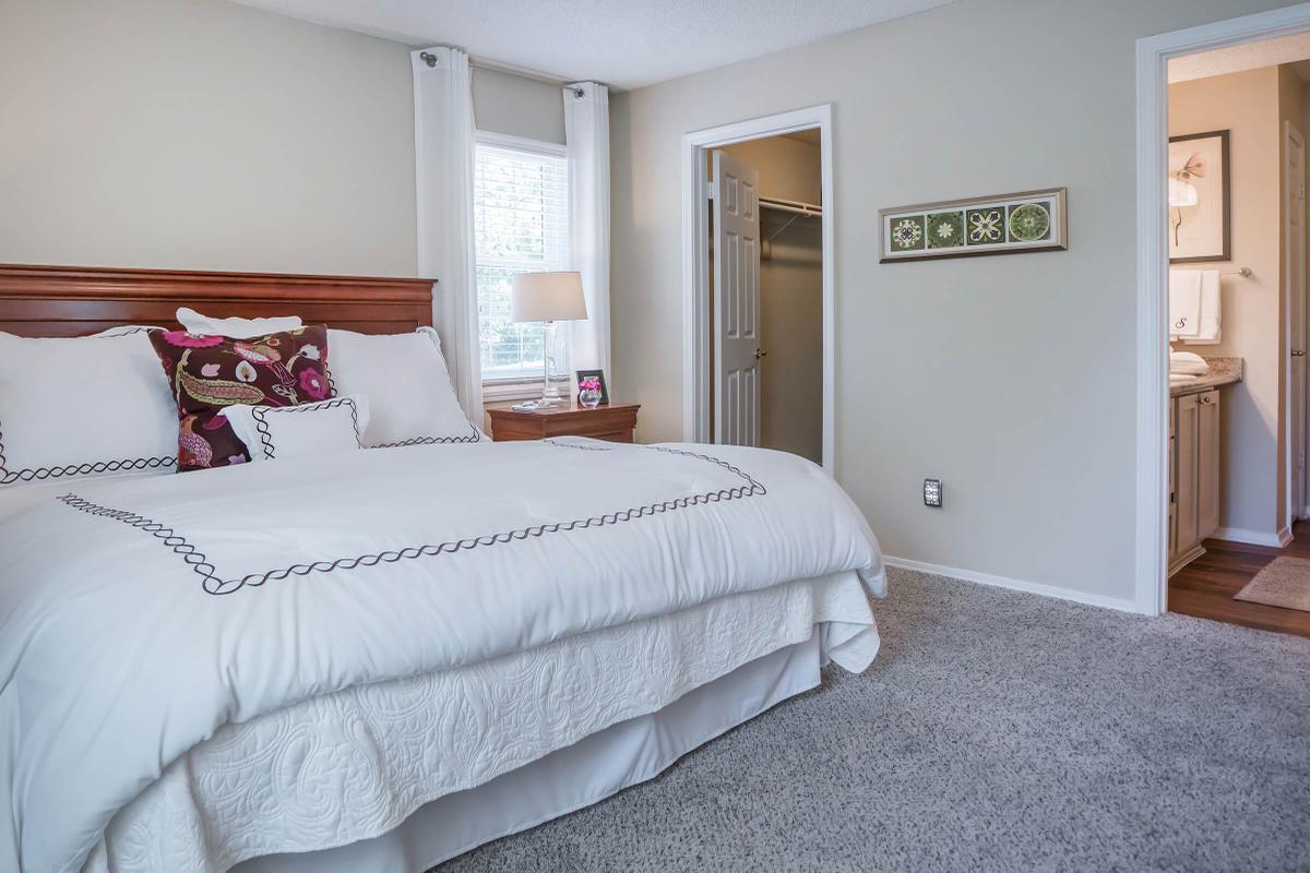 Master Bedroom in Two Bed Two Bath Apartments in Franklin, Tennessee