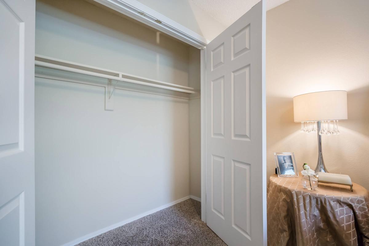 Spacious Closets at South Wind Apartment Homes