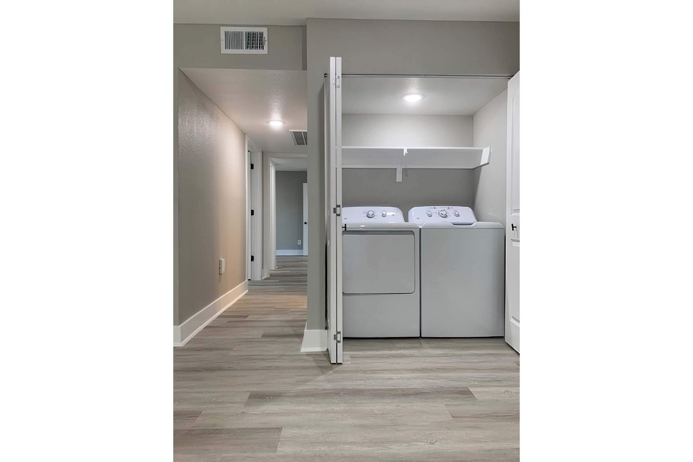 a refrigerator with the door open