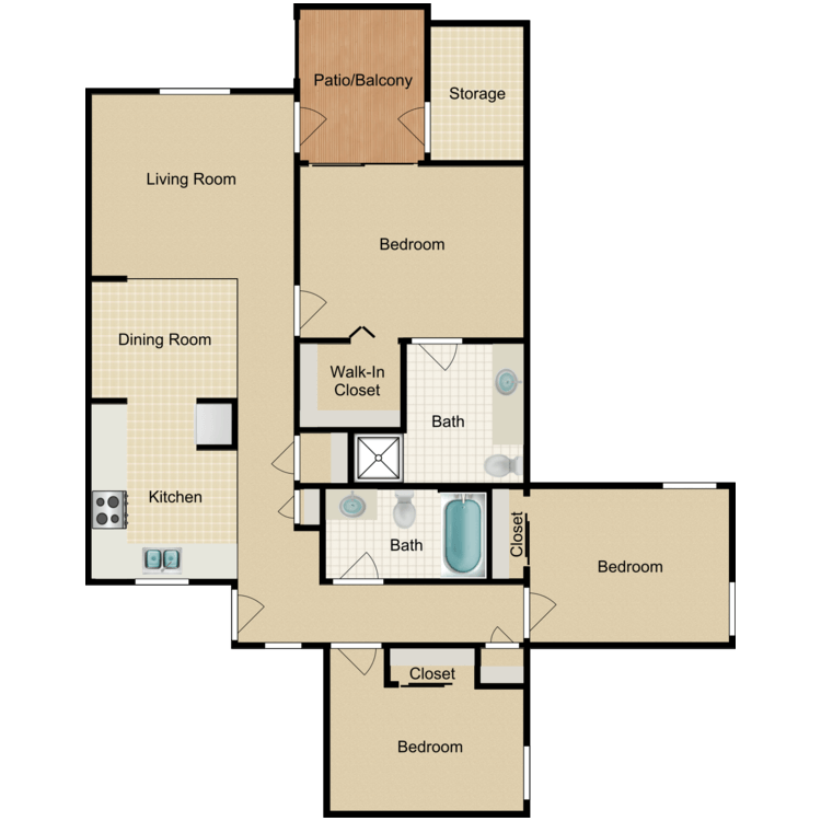 Floor plan image of Plan C