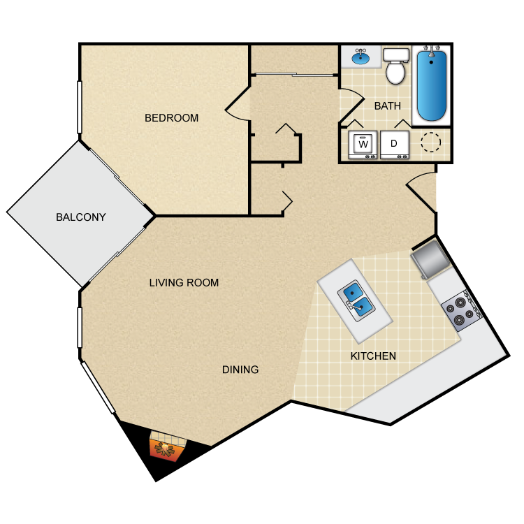 Floor plan image of Alder