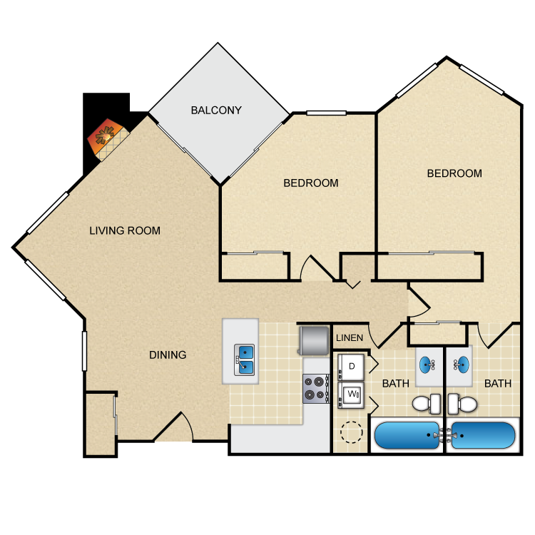 Floor plan image of Plum