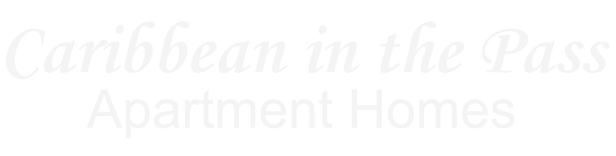 Caribbean In The Pass Apartments ebrochure logo