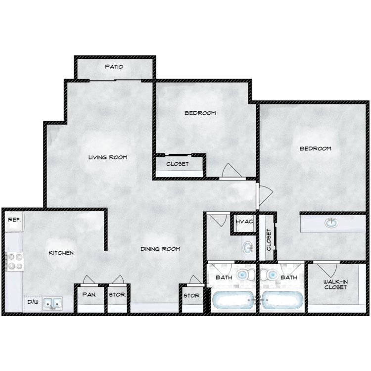 Floor plan image of 1010