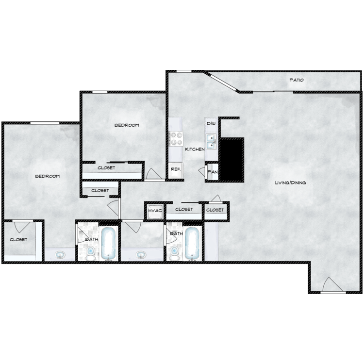 Floor plan image of 1223