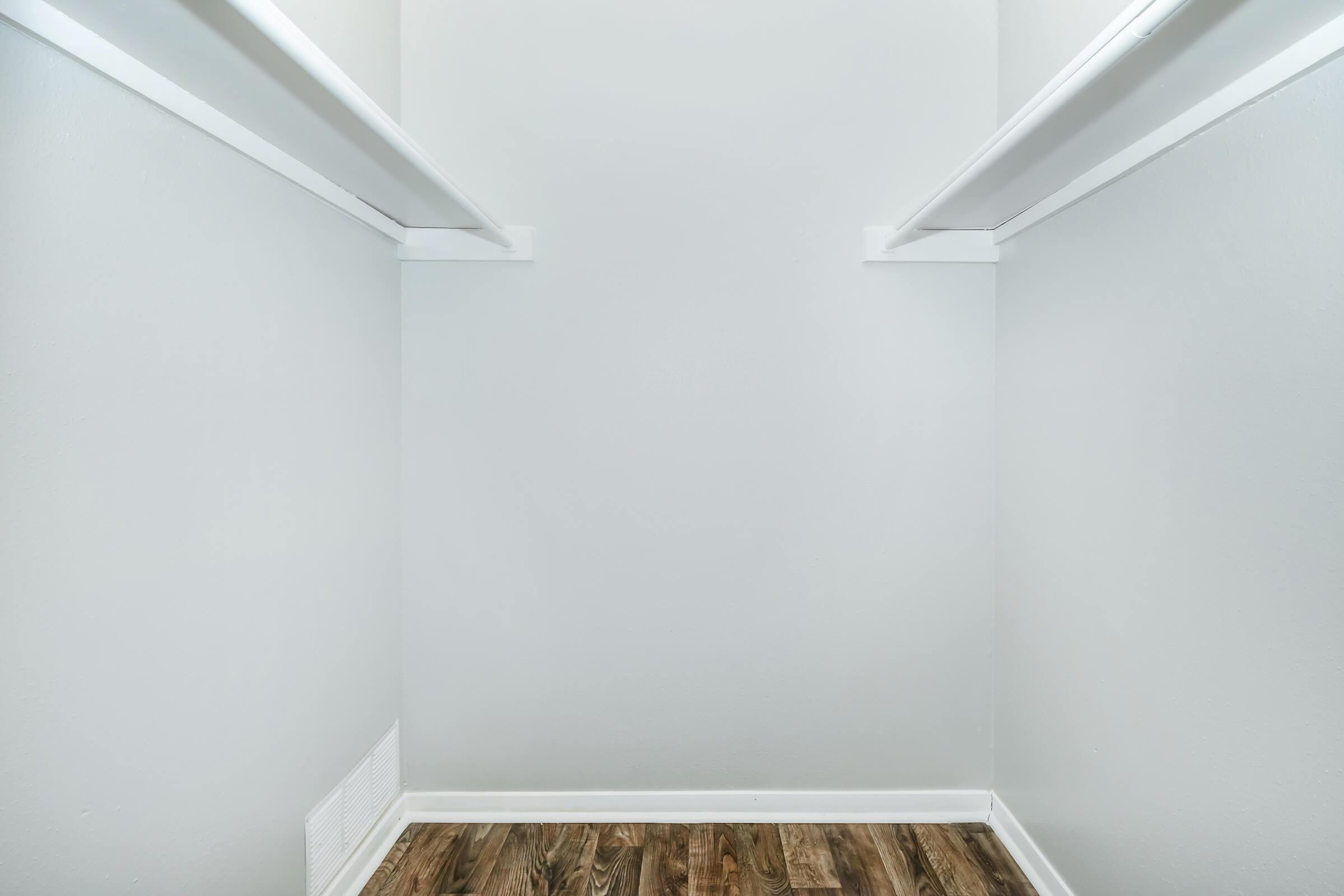 EXPANSIVE WALK-IN CLOSETS IN APARTMENTS FOR RENT