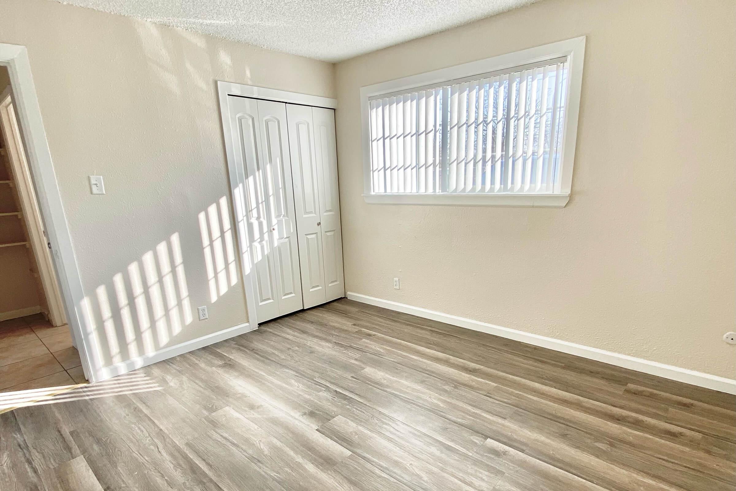 a building with a wooden floor