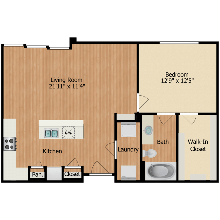 Floor plan image of A2