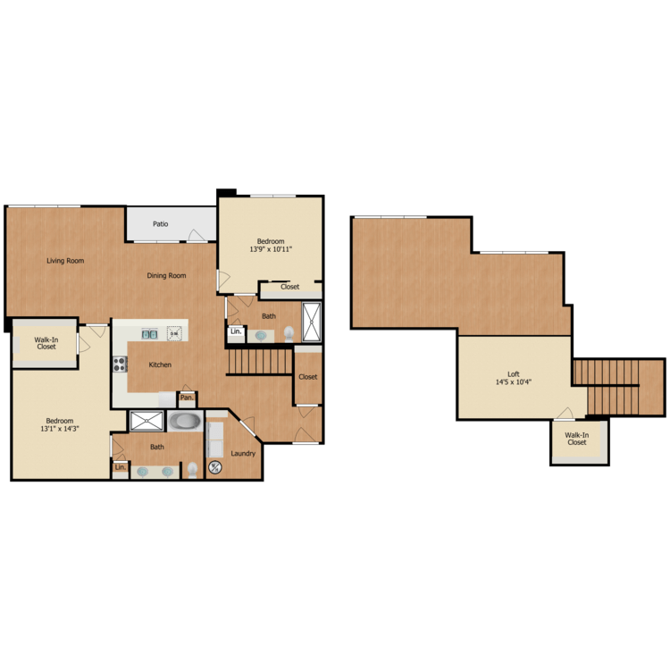 Floor plan image of B3 Loft
