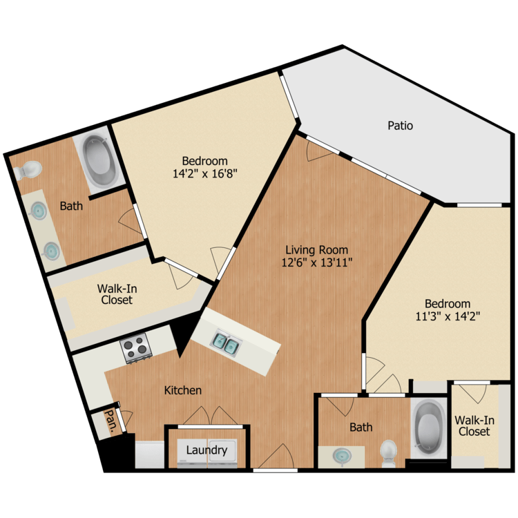 Floor plan image of B4