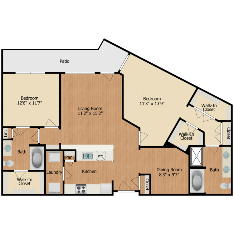 Floor plan image of B5