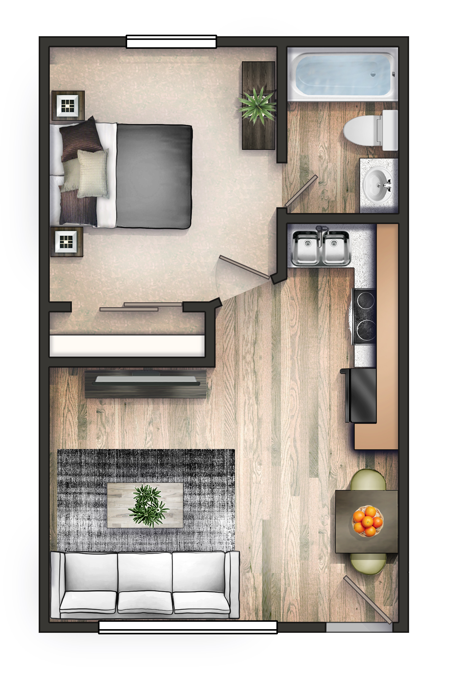 Floor plan image of The Oxford