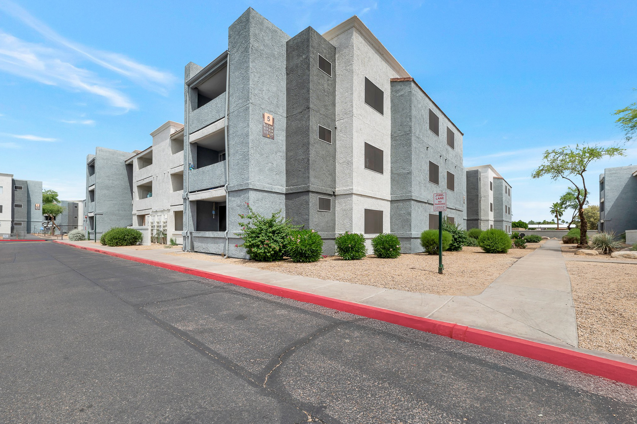 The apartment buildings for The Grove Deer Valley