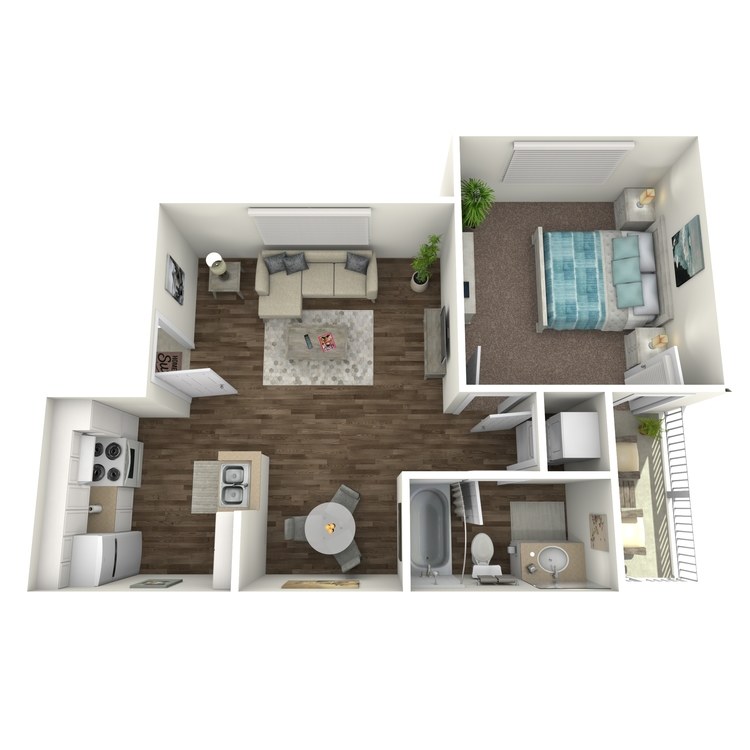 Floor plan image of Oak