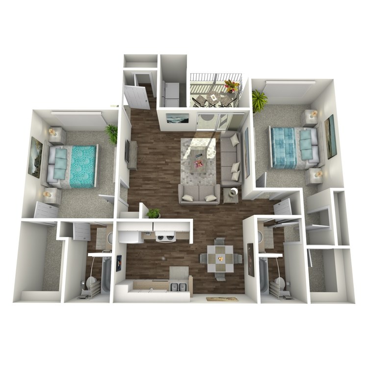 Floor plan image of Walnut