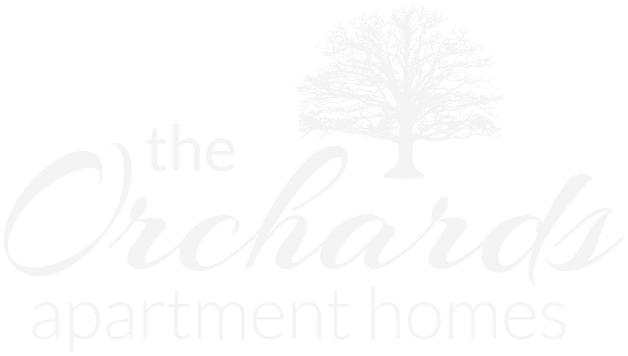 The Orchards Apartment Homes ebrochure logo