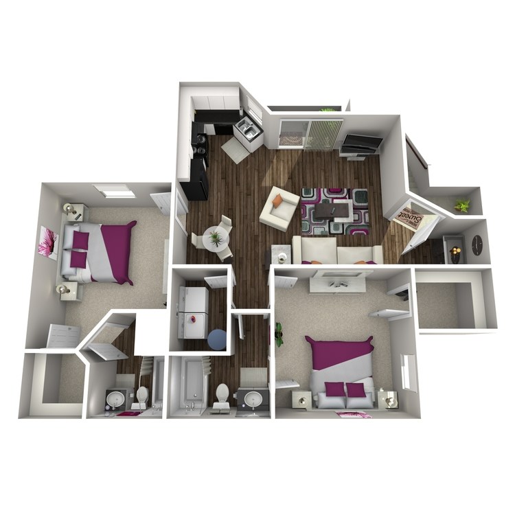 Floor plan image of Begonia