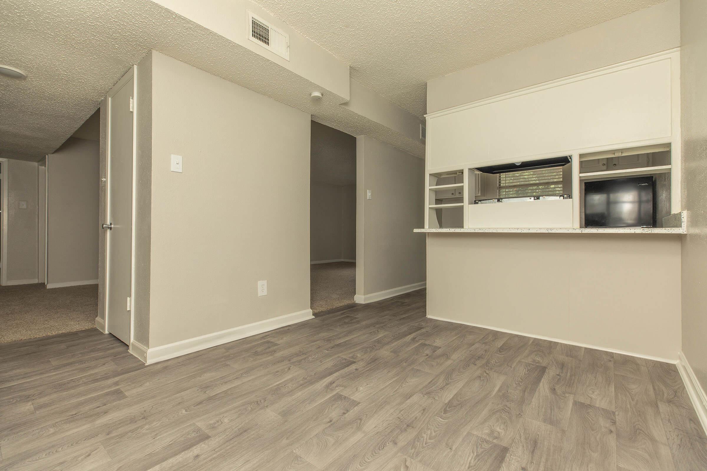 a view of a kitchen floor