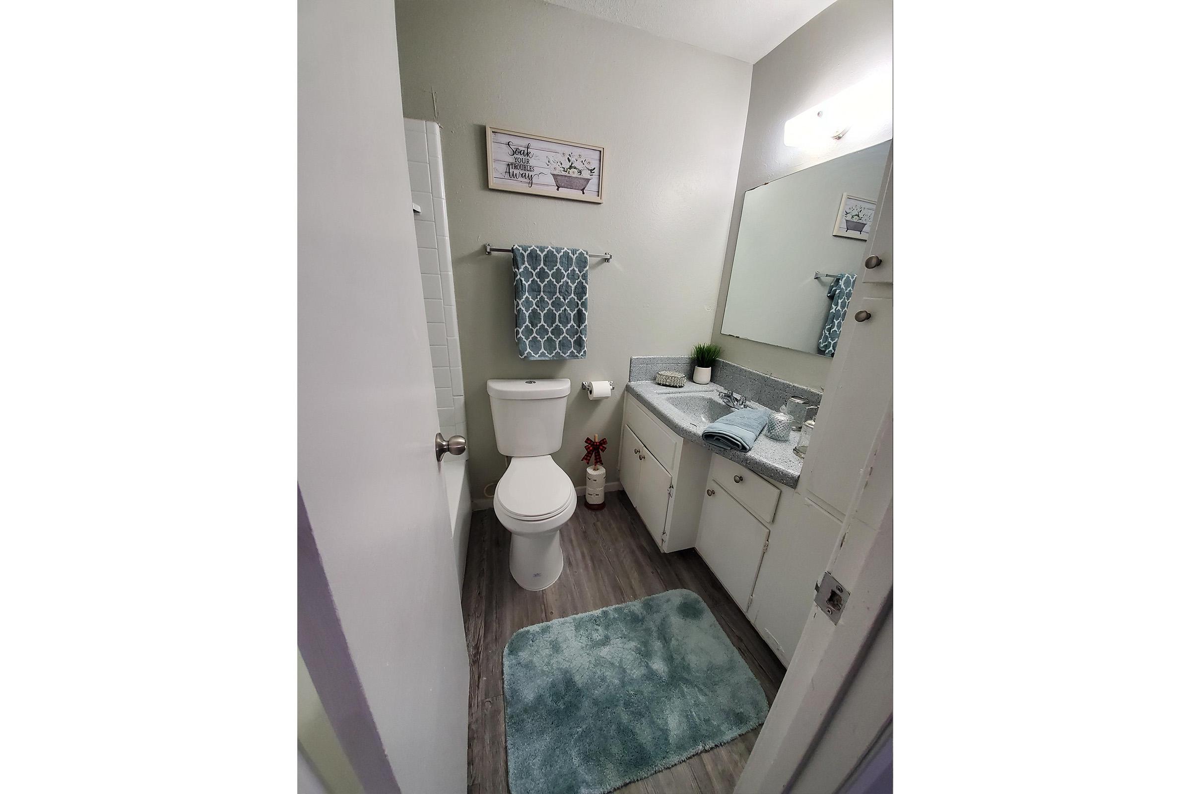 FULL-SIZE  BATHROOM FOR YOU