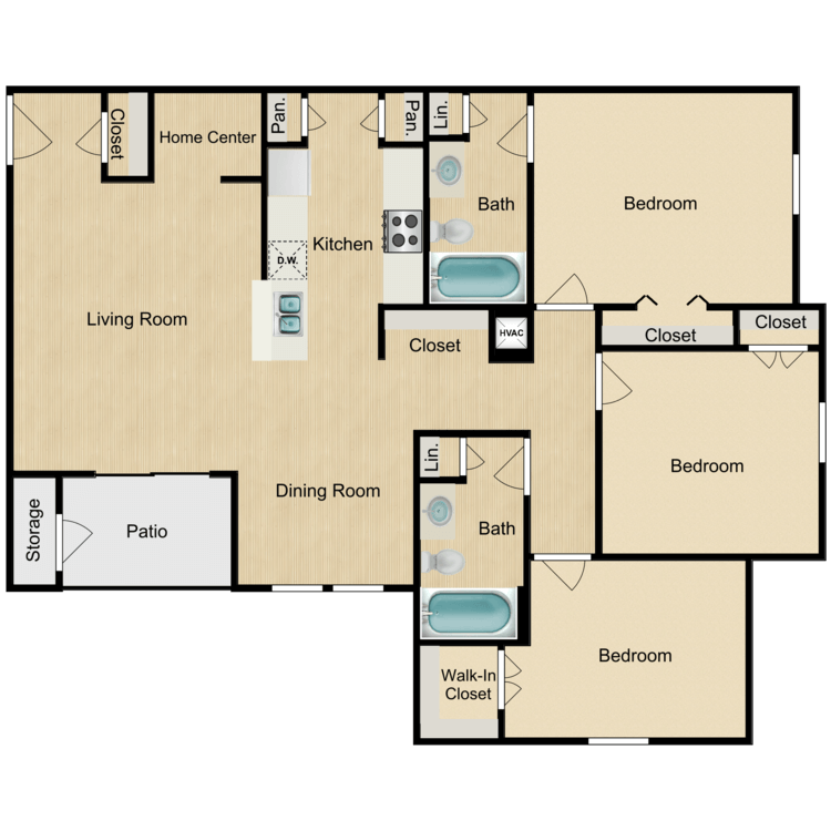 Floor plan image of Florence