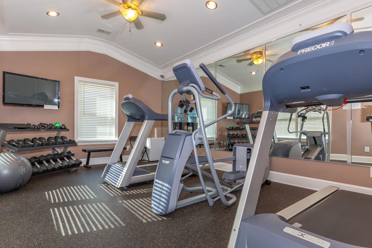 STATE-OF-THE-ART FITNESS CENTER AT UNIVERSITY VILLAGE AT WALKER ROAD IN JACKSON, TENNESSEE