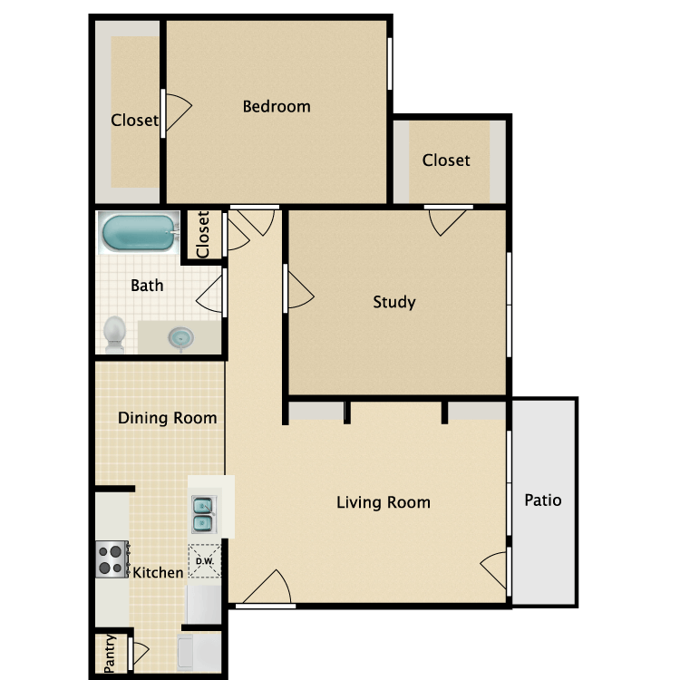 Floor plan image of C