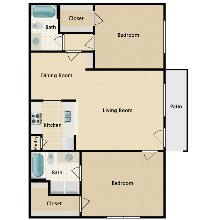 Floor plan image of F