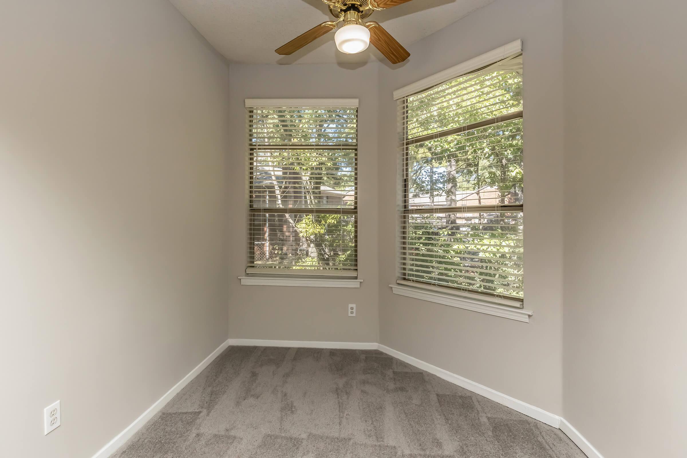 a room with a sink and a window