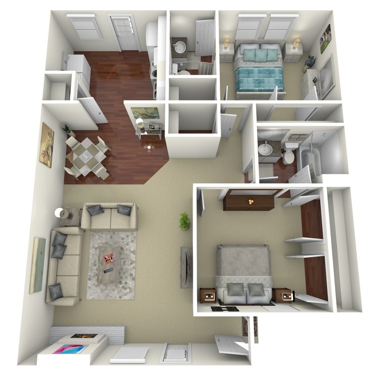 Floor plan image of B6