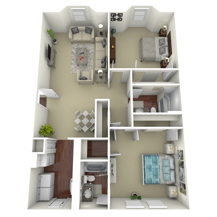 Floor plan image of B7