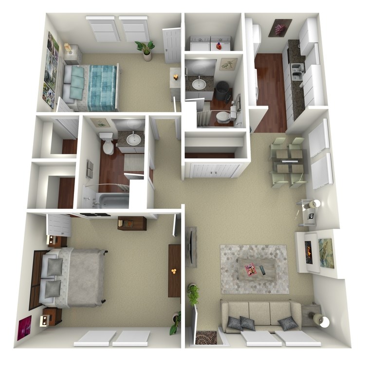 Floor plan image of B4