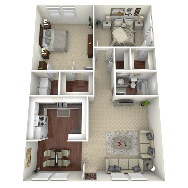 Floor plan image of B2
