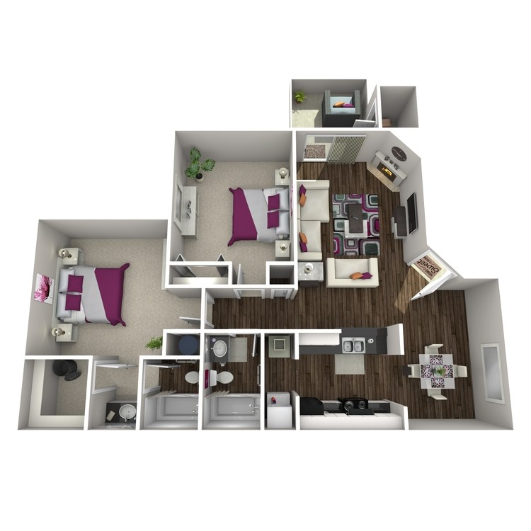 Floor plan image of Begonia