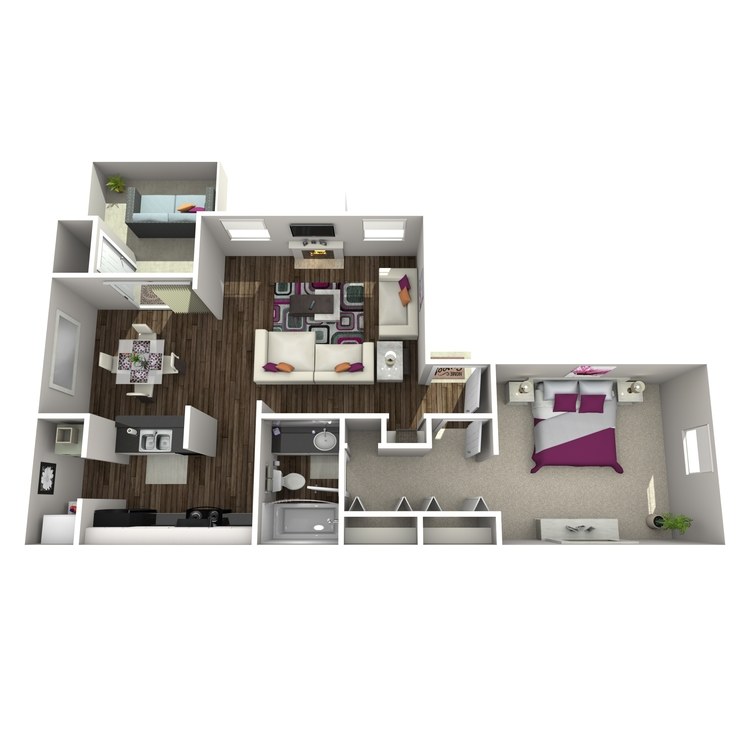 Floor plan image of Albizia