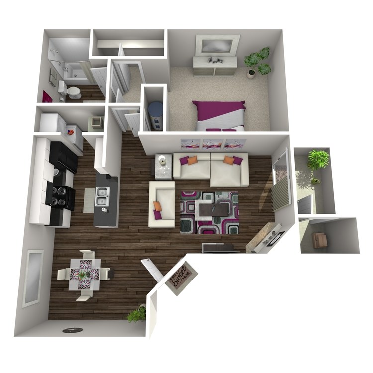Floor plan image of Allium
