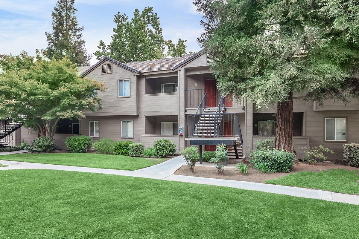 a large lawn in front of a house