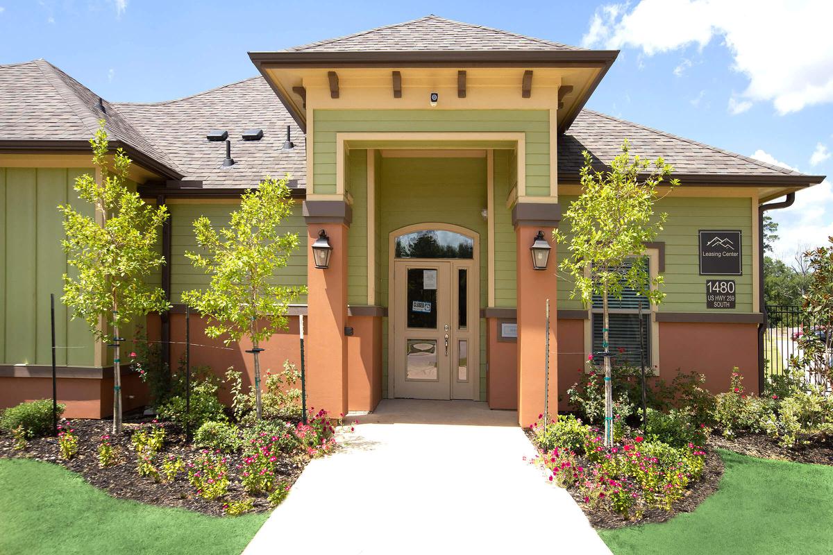 a large lawn in front of a house