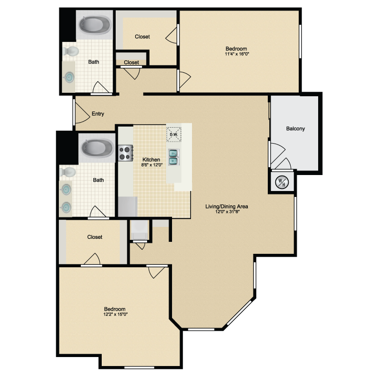 Floor plan image of TUSCANY