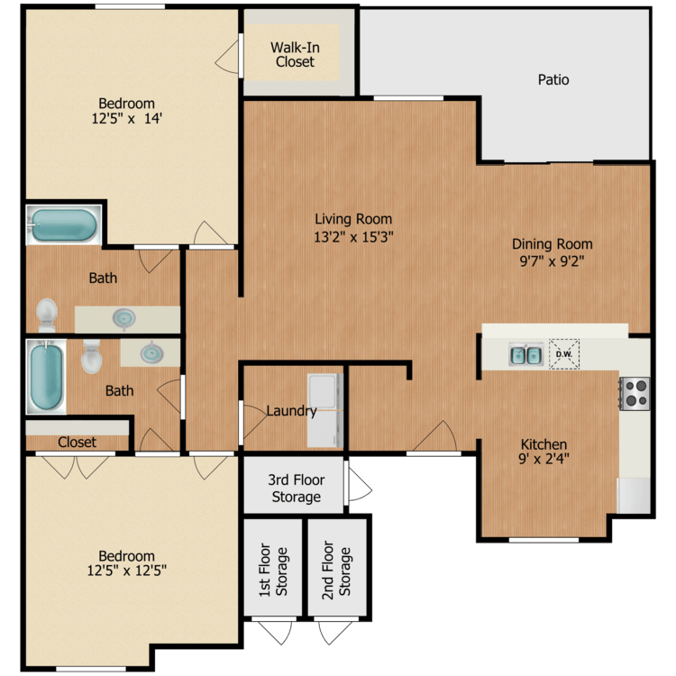 Floor plan image of Aspen