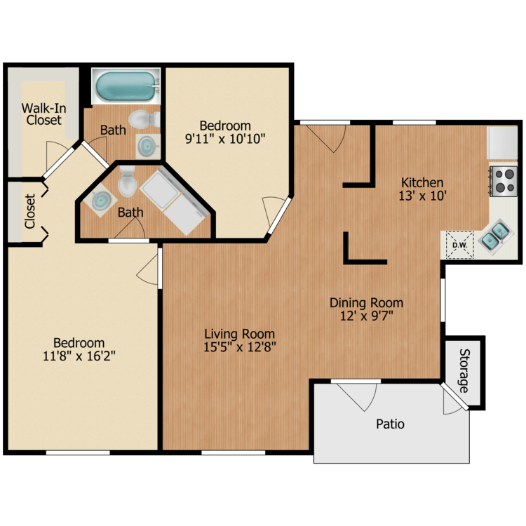 Floor plan image of Bristol